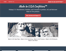 Tablet Screenshot of madeinusaoutfitters.com